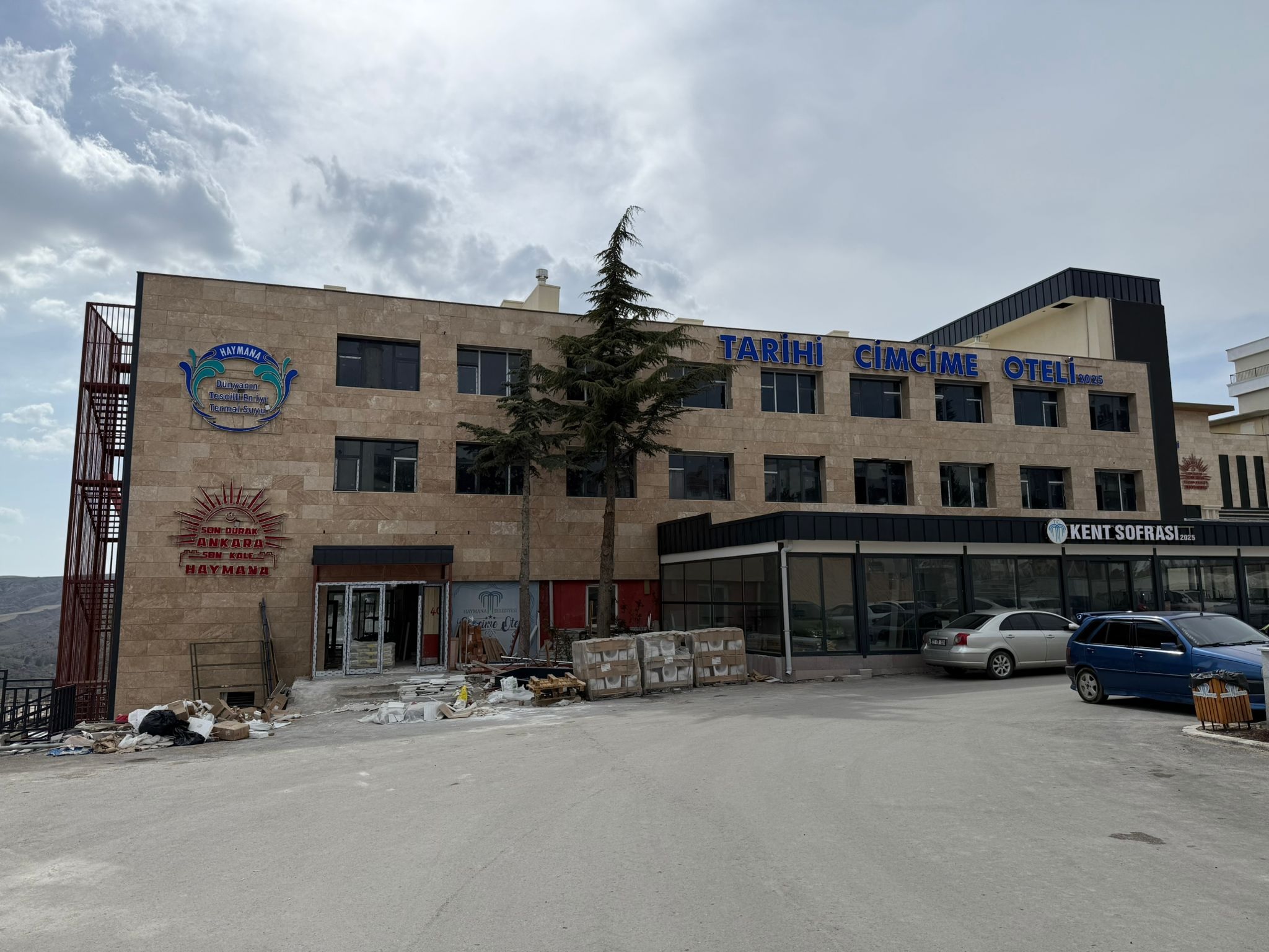 CİMCİME OTEL  CUMA GÜNÜ AÇILIYOR