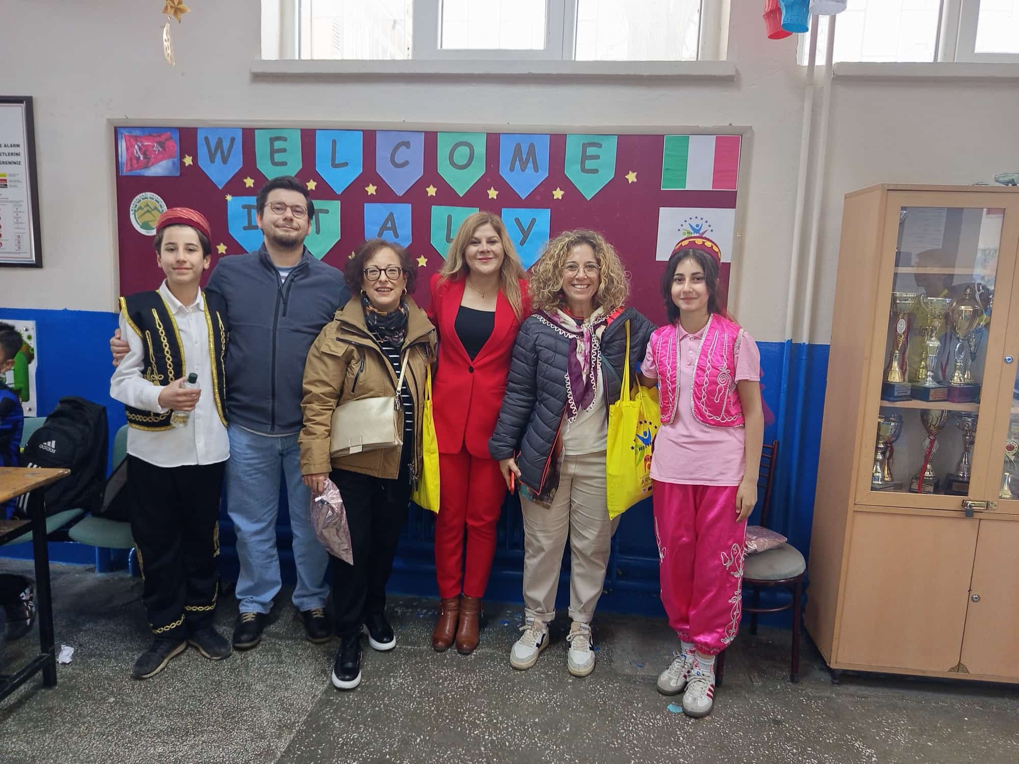 İTALYAN EĞİTİMCİLER HAYMANA’DA